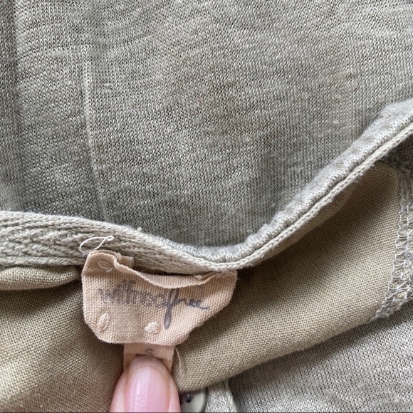 Aritzia Wilfred 3/4 100% Linen Shirt Sz Small - Picture 4 of 4